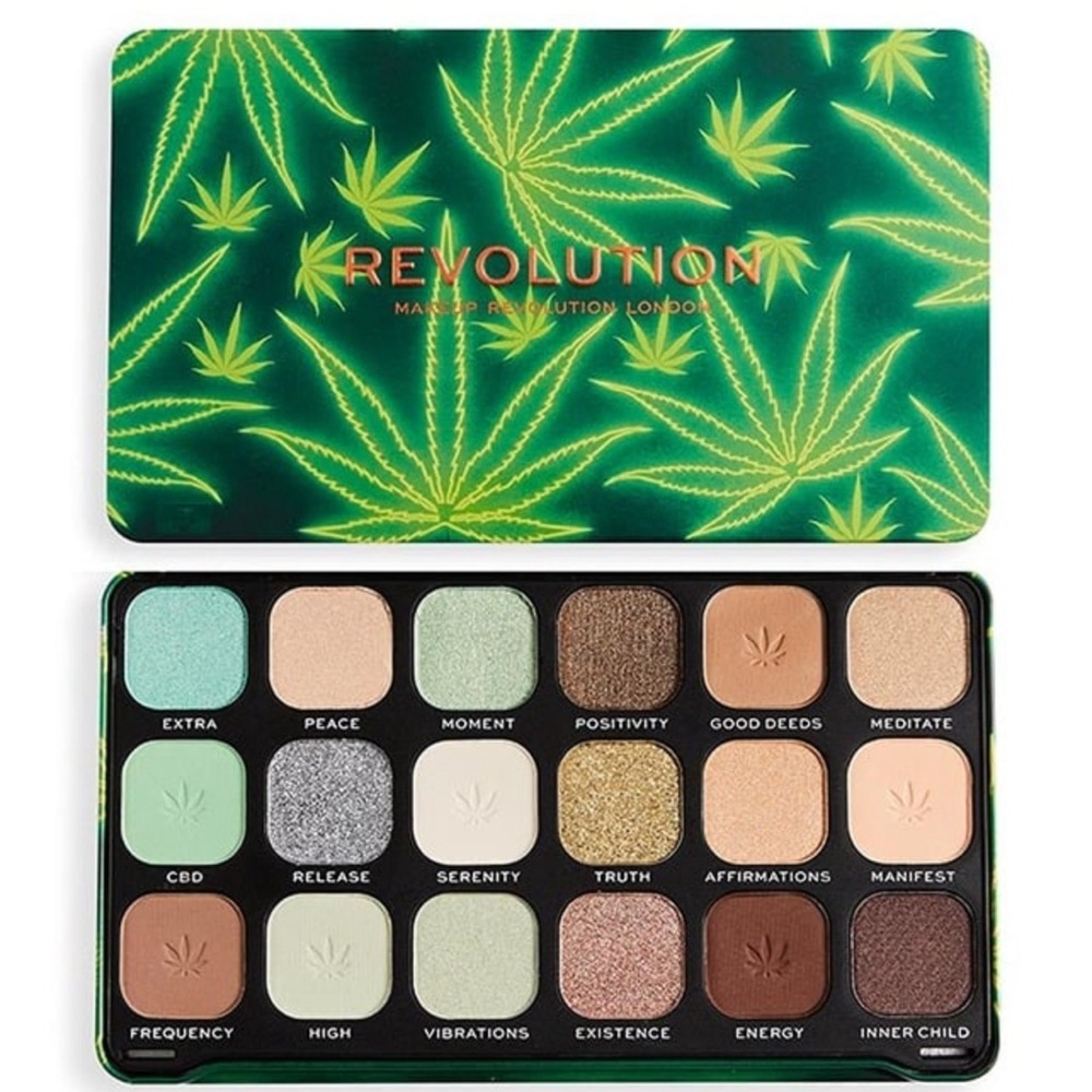 Revolution Forever Flawless Good Vibes Chilled Vibes Eye Shadow Palette NEW